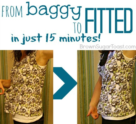 fitted shirt diy