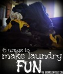 6 Ways to Make Laundry Fun