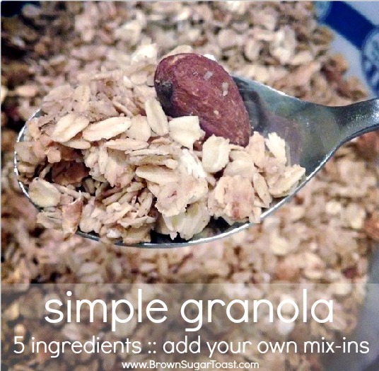31 Day Simplify Series :: simple granola {day 15}