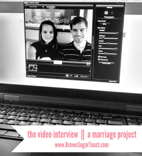 the video interview :: a marriage project