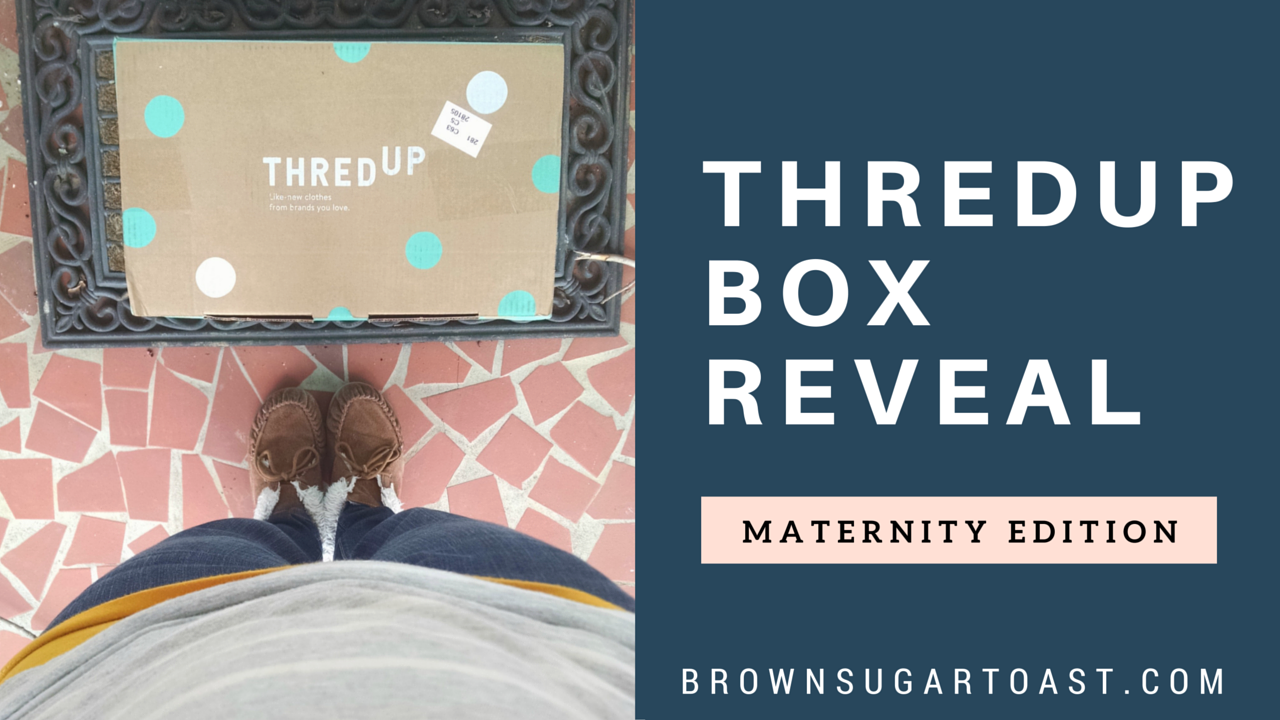 ThredUp Box Reveal Video – maternity edition!