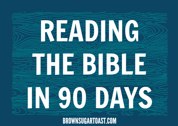 Reading the Bible in 90 Days